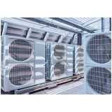 sistema de dutos de ar condicionado Condomínio Figueira